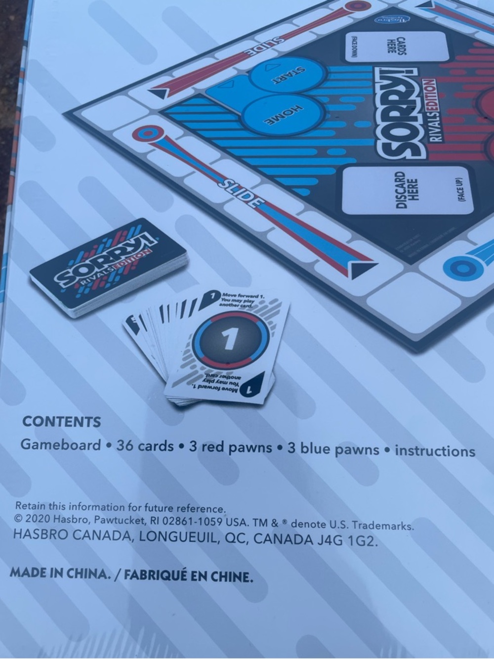 Hasbro Sorry! Rivals Edition - New in Package - Picture 3 of 4
